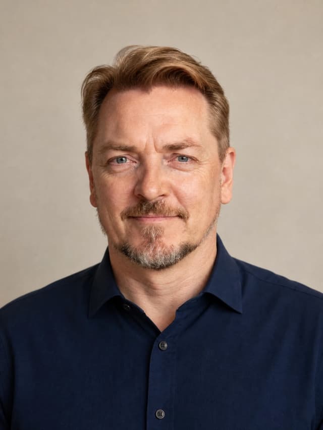 Portræt af Morten Walsted